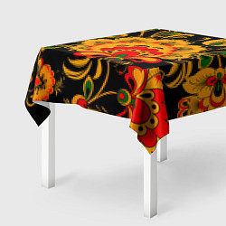 Скатерть для стола Хохлома, цвет: 3D-принт — фото 2