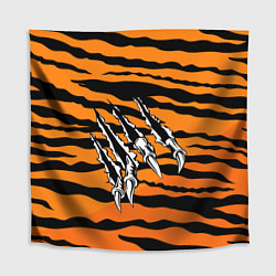 Скатерть для стола След от когтей тигра, цвет: 3D-принт