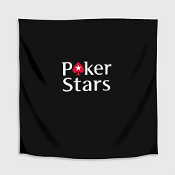 Скатерть для стола Poker Stars, цвет: 3D-принт