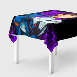 Скатерть для стола ЕВАНГЕЛИОН, цвет: 3D-принт — фото 2