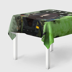 Скатерть для стола Opposing Force Half-Life спина, цвет: 3D-принт — фото 2
