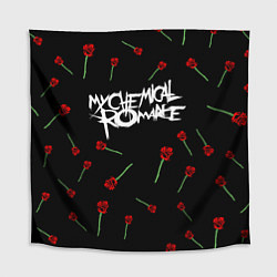 Скатерть для стола MY CHEMICAL ROMANCE РОЗЫ MCR ROSES, цвет: 3D-принт