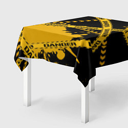 Скатерть для стола Лента DANGER, цвет: 3D-принт — фото 2