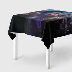 Скатерть для стола Jinx LoL Arcane, цвет: 3D-принт — фото 2