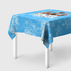 Скатерть для стола Happy holidays Fortnite, цвет: 3D-принт — фото 2