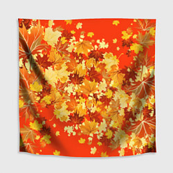 Скатерть для стола Кленовый листопад, цвет: 3D-принт