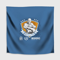 Скатерть для стола Боксёр Boxing, цвет: 3D-принт