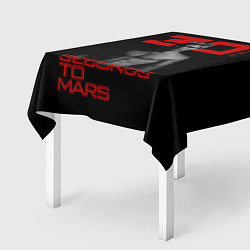Скатерть для стола 30 Seconds to Mars Jared Leto, цвет: 3D-принт — фото 2