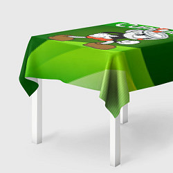 Скатерть для стола Хитрая чашечка cuphead, цвет: 3D-принт — фото 2