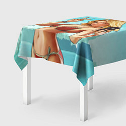 Скатерть для стола GTA Beach girl, цвет: 3D-принт — фото 2