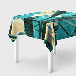 Скатерть для стола Винтажный папоротник, цвет: 3D-принт — фото 2