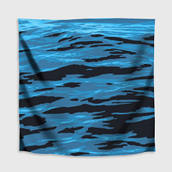 Скатерть для стола Волны Камуфляж, цвет: 3D-принт