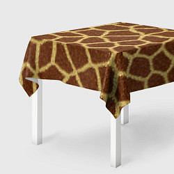 Скатерть для стола Текстура жирафа, цвет: 3D-принт — фото 2