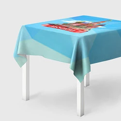 Скатерть для стола Россия Москва, цвет: 3D-принт — фото 2