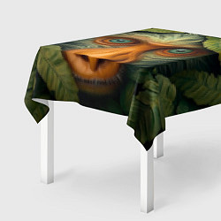 Скатерть для стола Обезьяна в джунглях, цвет: 3D-принт — фото 2