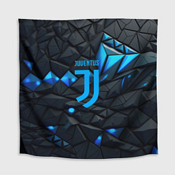 Скатерть для стола Blue logo Juventus, цвет: 3D-принт