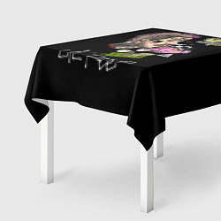 Скатерть для стола Lil Peep рэпер, цвет: 3D-принт — фото 2