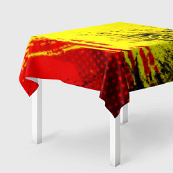 Скатерть для стола Borussia color краски спорт, цвет: 3D-принт — фото 2