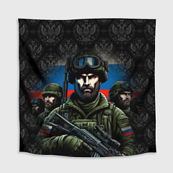 Скатерть для стола Русский солдат, цвет: 3D-принт