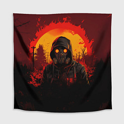 Скатерть для стола Stalker 2 fire ghost, цвет: 3D-принт