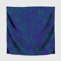 Скатерть для стола Камуфляж синий с зелеными пятнами, цвет: 3D-принт