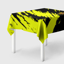 Скатерть для стола Российская империя краски жёлтые, цвет: 3D-принт — фото 2