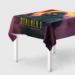 Скатерть для стола Stalker 2 радиоактивный фон, цвет: 3D-принт — фото 2