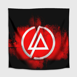 Скатерть для стола Linkin Park: Red style, цвет: 3D-принт