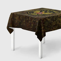 Скатерть для стола Камуфляж: Россия, цвет: 3D-принт — фото 2