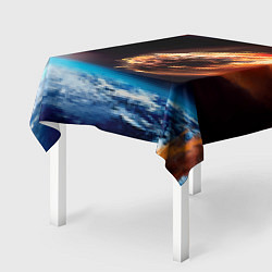 Скатерть для стола Метеориты, цвет: 3D-принт — фото 2