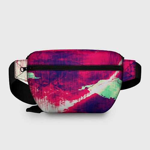Поясная сумка Брызги красок / 3D-принт – фото 2