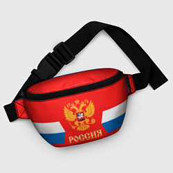 Поясная сумка Сборная РФ: домашняя форма, цвет: 3D-принт — фото 2