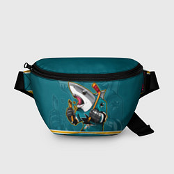 Поясная сумка San Jose Sharks, цвет: 3D-принт