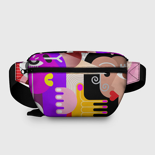 Поясная сумка Abstract-women / 3D-принт – фото 2