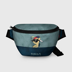 Поясная сумка My SWAG Pony цвета 3D-принт — фото 1