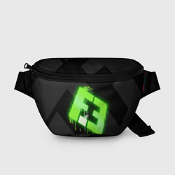 Поясная сумка Flipsid3: Black collection, цвет: 3D-принт