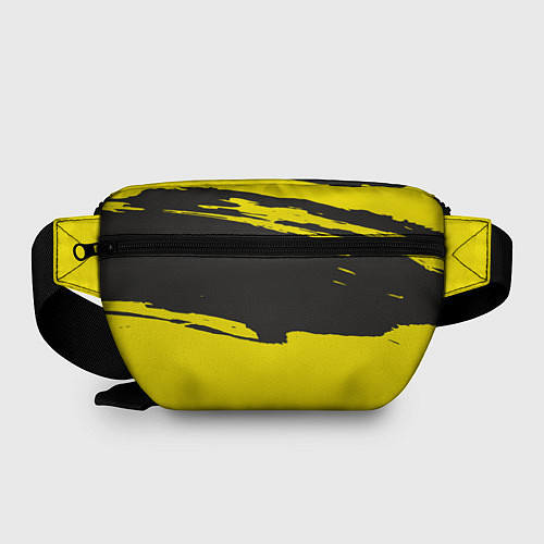 Поясная сумка Чёрно-жёлтый / 3D-принт – фото 2