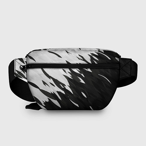 Поясная сумка Black & white / 3D-принт – фото 2