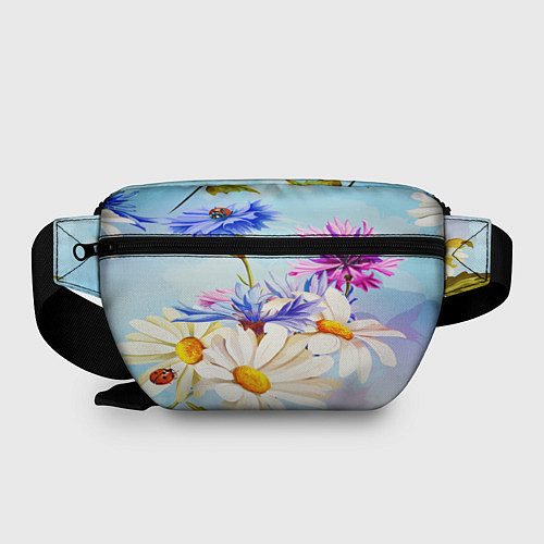 Поясная сумка Flowers / 3D-принт – фото 2