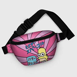 Поясная сумка Japanesse Homer, цвет: 3D-принт — фото 2
