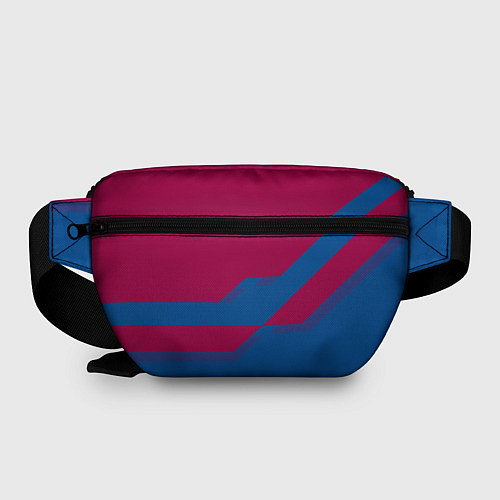 Поясная сумка Barcelona FC: Blue style / 3D-принт – фото 2
