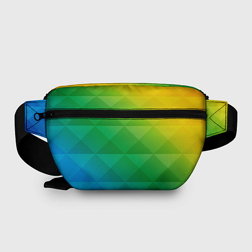 Поясная сумка Colored wall / 3D-принт – фото 2