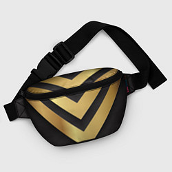 Поясная сумка Golden arrows, цвет: 3D-принт — фото 2