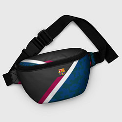 Поясная сумка FC Barcelona: Sport Camo, цвет: 3D-принт — фото 2