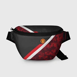 Поясная сумка Man UTD FC: Sport Camo, цвет: 3D-принт