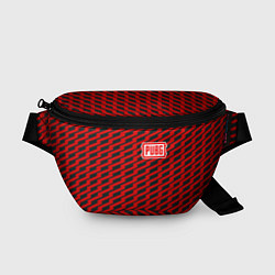 Поясная сумка PUBG: Red Line, цвет: 3D-принт