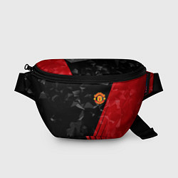 Поясная сумка FC Manchester United: Abstract, цвет: 3D-принт