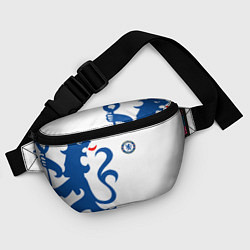 Поясная сумка FC Chelsea: White Lion, цвет: 3D-принт — фото 2