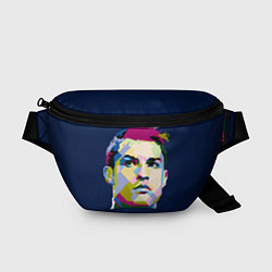 Поясная сумка Cristiano Ronaldo Art, цвет: 3D-принт
