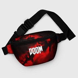 Поясная сумка DOOM: Red Fog, цвет: 3D-принт — фото 2